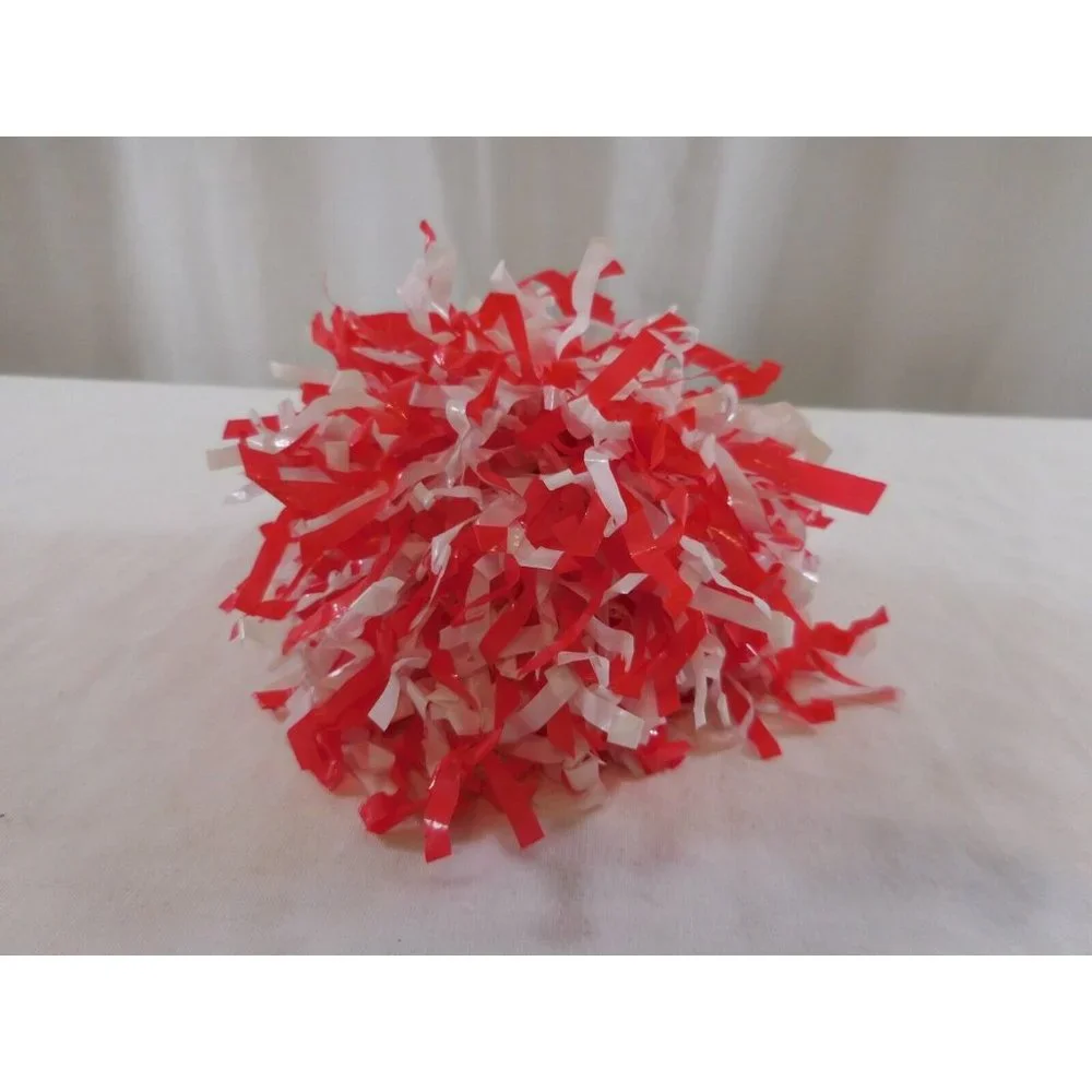 American Girl Doll Red & White Cheerleader Pom Pom for‎ 1996 Pleasant Co. Outfit